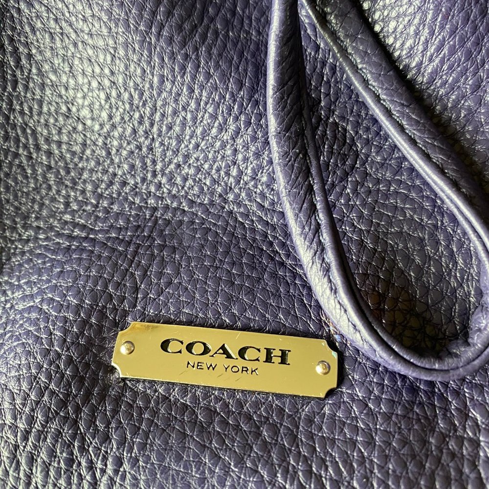 Coach Bag- Indigo Blue